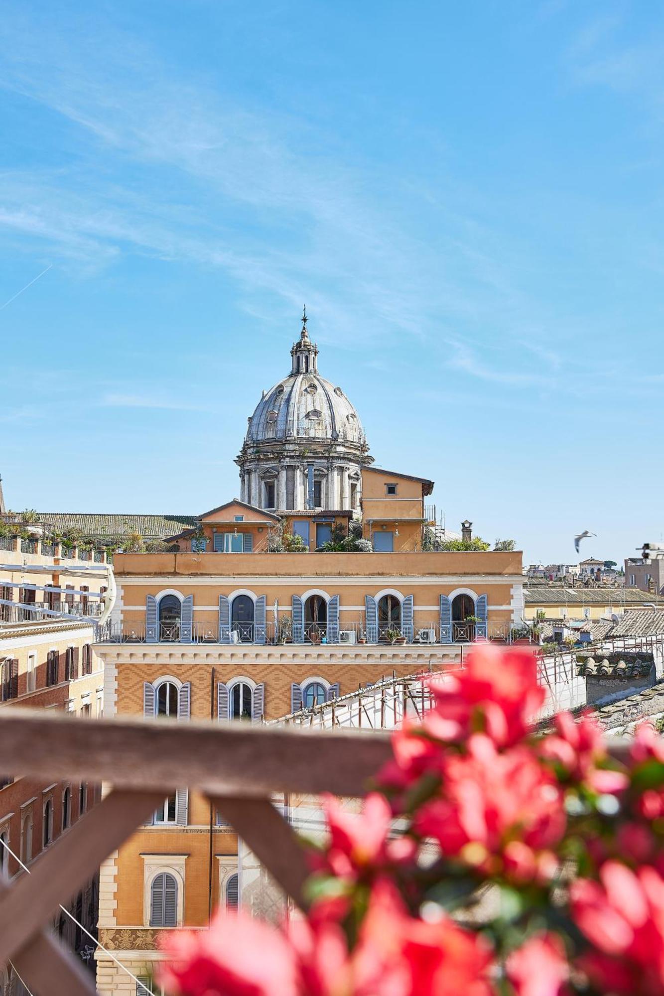 Trasteverehome - Attic Terrace Center Of Rome Baroque Exteriör bild